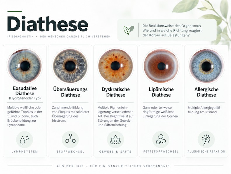 Irisaufnahme aus dem Augendiagnose-Kurs